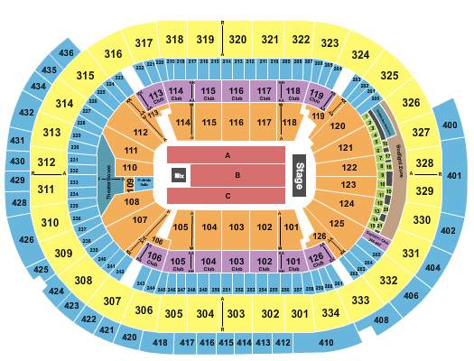 Enterprise Center Pentatonix Seating Chart